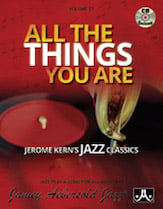 Jamey Aebersold Jazz #55 JEROME KERN CLASSICS BK/CD cover Thumbnail